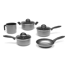 Batería De Cocina Brinox 7210/400 Maple 8 Piezas Gris