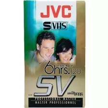 Fita De Video Cassete Svhs S-vhs Jvc St-120 S Vhs Super