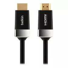 Cable Hdmi® Belkin De Alta Velocidad: 4k / Ultra Hd 2m Negro