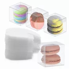 30 Cubos Transparente Para Dulces Y Recuerdos Cajita 6×6cm