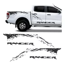 Kit Adhesivos Calcos Laterales Ford Ranger 2013/2019