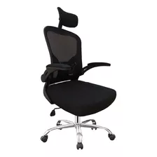 Silla De Escritorio Tio Musa Mc-011 Gamer Ergonómica Negra