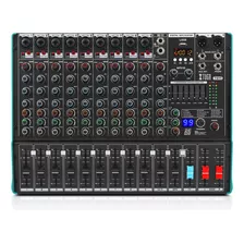 Xtuga Ts11 Mezclador De Audio Profesional De 11 Canales Con