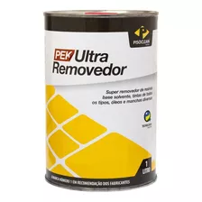 Pek Ultra Removedor De Resinas Ceras, Tintas 1l Pisoclean 