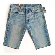 Bermudas Hollister Para Hombre Denim De Saldo T 32