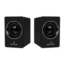 Bocinas Estereo 2.0 Mosso Perfect Choice Negro Pc-112914