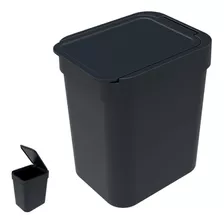 Lixeira 2,5l Cesto De Lixo Plástico P/ Pia Cozinha Banheiro