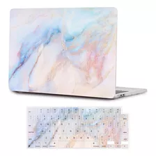 Funda Arts Para Macbook Air 15 M2 Chip, Mármol Azul