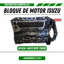 Bloque De Motor Isuzu Npr 4hg1t Turbo Nuevo