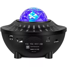 Proyector Bluetooth Luces Led Control Parlante Nocturno