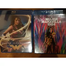 Mujer Maravilla (wonder Woman) 1 Y 2 Blu Ray. 