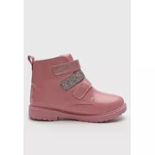 Coturno Infantil Feminino Rosa Klin Mini Rock 22 Ao 27 