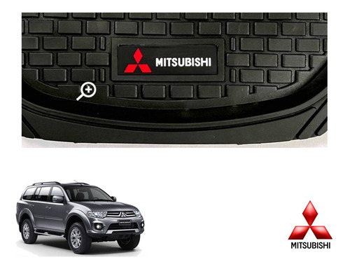 Tapetes Logo Mitsubishi + Cubre Volante Montero Sport 18a23 Foto 7