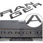 Letras Emblema Negro Ford Ranger 2025 2024 2023 3d Tapa Caja