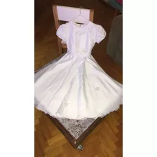 Vestido Para Comunión O Fiesta En Organza 