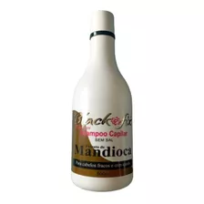 Shampoo De Mandioca Black Fiz Para Cabelos Fracos 500 Ml