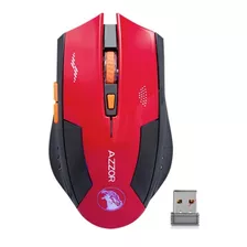 Mouse Gamer Azzor 2400 Dpi Silencioso Batería Recargable
