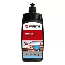 Cera Automotiva 2 Em 1 473ml Wurth Restauração De Pintura