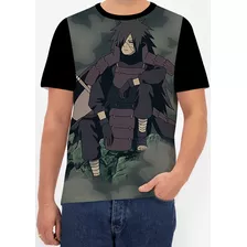 Camiseta Madara Uchiha Naruto Camisa Masculina Animes Top3