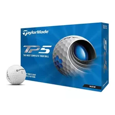 Pelotas Golf Taylormade Tp5 - Caja X12 Color Blanco