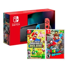 Consola Nintendo Switch 2019 + Mario Odyssey +new Sper Mario