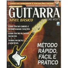 834 Rvt- Revista Guitarra Nível Básico- Método Rápido Fácil