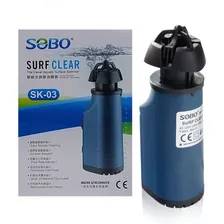 Sobo Sk-03 Skimmer 200l/h Filtro De Superficie Acuario Plantado