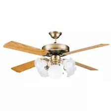 Ventilador De Techo James Vt 7 Con 5 Luces Ab Sensacion