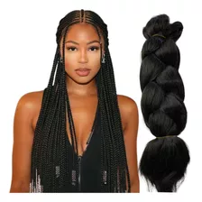 Cabelo Jumbão Super Jumbo 390g 60cm Box Braid Varias Cores