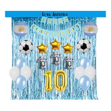 Combo De Globos Messi