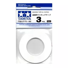 Tamiya 87178 Fita Mascara 3mm Masking Tape For Curve