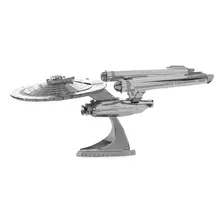 Puzzle 3d De Metal - Nave Enterprise De Star Trek
