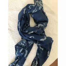 Pashmina Pañuelo Grande Zara Azul Y Celeste. Envio Gratis