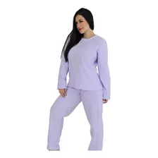 Pijama Soft Adulto Feminino Promoção Outono/inverno Frio