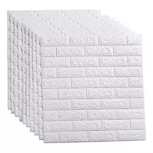 Papel Tapiz Lavable Textura 3d De Ladrillos Con Relieve