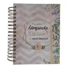 Planner Permanente Flores Fichário Pão Diário Meu Plano C