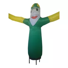 Boneco Biruta (refil) Cor Verde C/amarelo