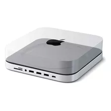 Hub Stand P Mac Mini Usb-a Usb-c Jack 3.5 Sd Satechi Oficial