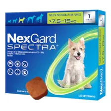 Nexgard Spectra 7,6-15kg Internos Externos Pastilla Tableta