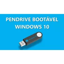 Pendrive 32 Gb Boot W10 W11 Formatação Pacote Office 19