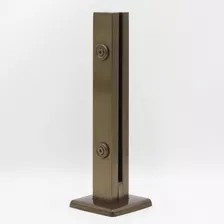 Coluna Torre Inox 40 Cm 2 Furos Bronze