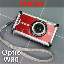 A64 Camara Pentax W80 Optio Waterproof Zoom Flash 12mpx 