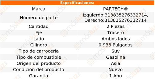 (2) Cilindros Ruedas Tra Pontiac Catalina 8 Cil 7.5l 73/75 Foto 2