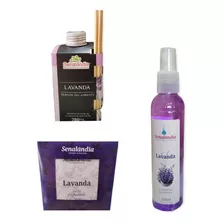 Kit Lavanda 16 Difusor + 16 Odorizador + 16 Sachê - Envio Já