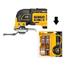 Herramienta Oscilante Dewalt 20v Dcs356b + Hojas Oscilante