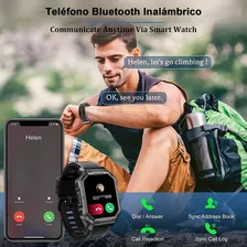 2023 Reloj Inteligente Hombre Military Impermeable