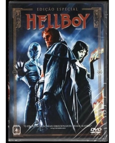Dvd - Hellboy - 2004 - Ron Perlman - Lacrado - Frete 6,00