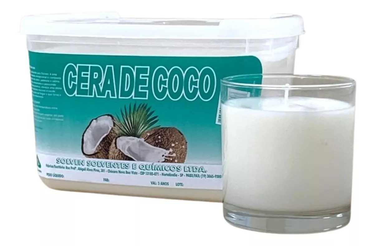 1,5 Kg Cera De Coco C-sv Para Velas 100% Vegetal Premium