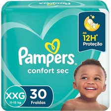 Kit Fraldas Pampers 3 Pacotão