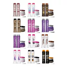  15 Produtos (5 Kits) Shampoo, Condicionador, Máscara Mc01